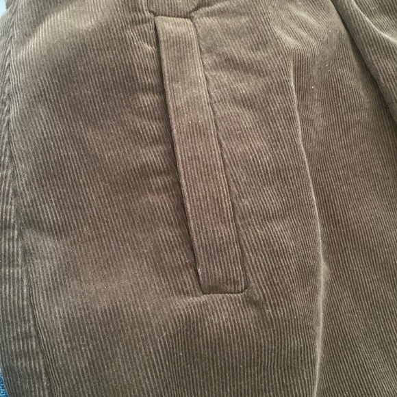 J.Crew Corduroy Mini Skirt | Brown | Side Pockets | Fall Classic Size 6 - Picture 6 of 10